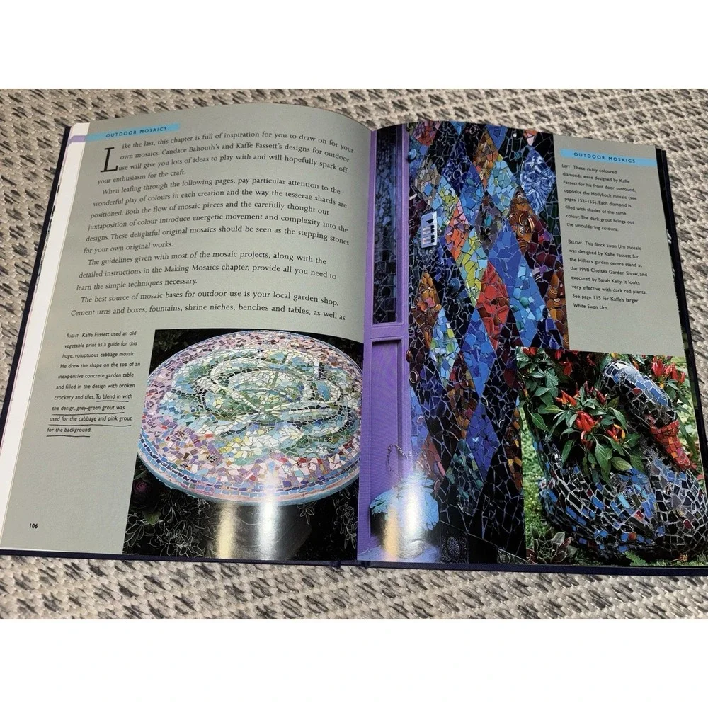Mosaics Inspiration & Original Projects for Interiors by Kaffe Fassett Hardcover